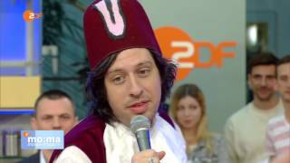 Adam Green Nature of the Clown ZDF Morgenmagazin 29.04.2016