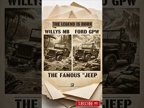 Jeep: От Солдат Второй Мировой до Короля Бездорожья! #history #jeep #automobile #car #style #facts