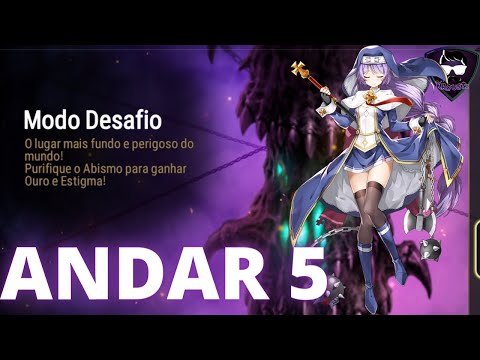 MODO DESAFIO DO ABISMO ANDAR 5 - EPIC SEVEN