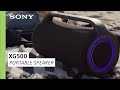 XG500 Portable Bluetooth Speaker | Sony