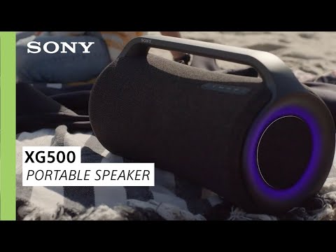 Sony XG500 X-Series MEGA BASS Portable Bluetooth Wireless Speaker with Knox Gear Wireless System