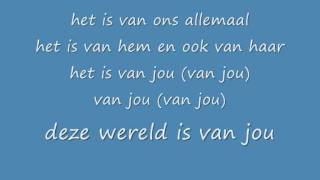 deze wereld is van jou gers pardoel ft path +songtekst