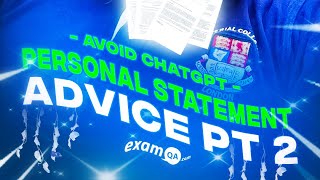 Personal Statement Advice - Avoid ChatGPT 🤖📚 #school #schoolstudent #alevel #university #uni