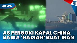 Trump Klaim AS Tangkap Kapal Berisi 'Hadiah' dari China untuk Iran Jelang Akhir Gencatan Senjata
