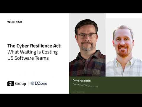 Webinar: The Cyber Resilience Act: What Waiting is Costing US Software Teams