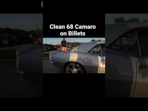 68 Camaro on billet wheels