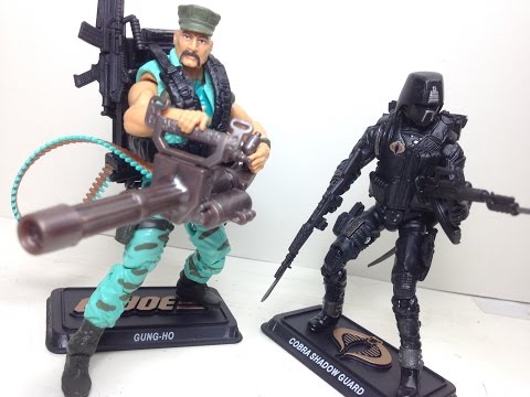 Gung Ho & Cobra Shadow Guard G I Joe 50th Marine Devastation Review