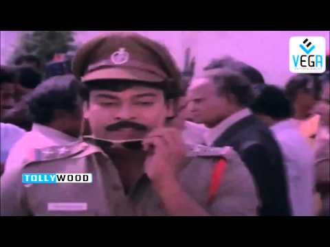 Jebu Donga Movie - Chiranjeevi acting as a Police Officer