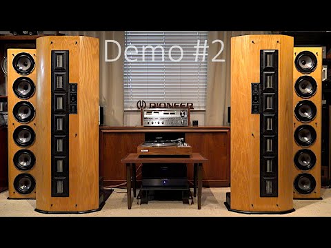 Infinity RS1, Pioneer SX-1980, PL-570, Vintage Stereo Hifi Demo - "The Gates Of Däfos"