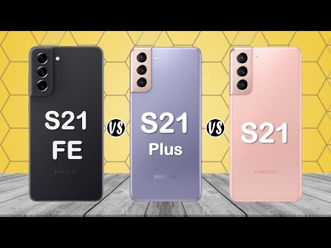 Samsung Galaxy S21 FE vs Samsung Galaxy S21 Plus vs Samsung Galaxy S21