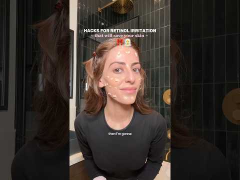4 Hacks To Stop Retinol Irritation | Dr Ree #skincare #retinol
