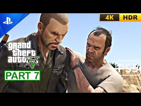 GTA V PS5 - Gameplay Walkthrough (60FPS 4K HDR) Part 7 No Commentary