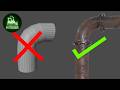 The Best Way To Model Pipes In Blender