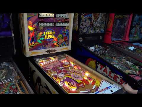 Target Alpha (Gottlieb, 1976) Flipper Pinball