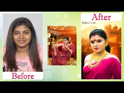 Bahubali Rajamatha Sivagami Devi's Recreation Makeup