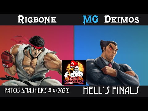 Patos Smashers #14 (2023) Hell's Finals: Rigbone (Ryu) vs Deimos (Kazuya)