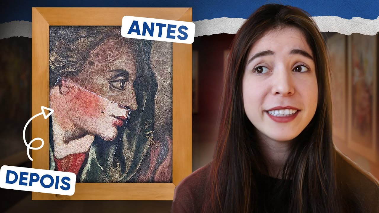 Por que estão usando SALIVA pra limpar obras de arte?