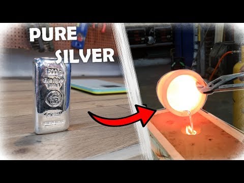 Casting 500g Pure Silver Into THIS?