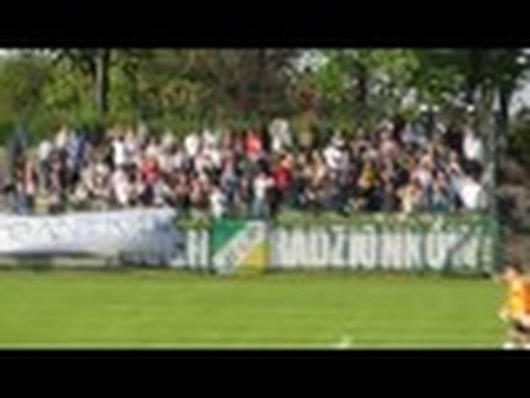 Concordia Knurów Ruch Radzionków Rzut karny 02-05-2015 reakcja kibiców
