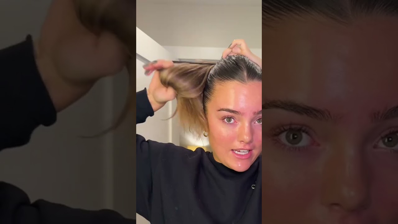 MESSY BUN TUTORIAL! #messybun #tutorial #hairtutorial #bun #messybuns