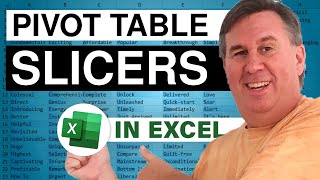 Download the video "Excel - Using Slicers to Filter Pivot Tables - Episode 1211.304"