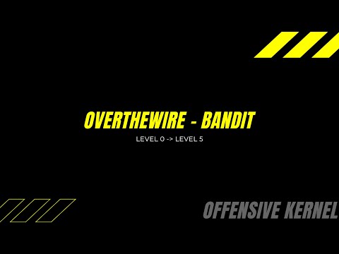 OverTheWire | BANDIT | LEVEL 0 - LEVEL 5
