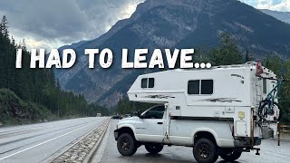 WILD FIRE SMOKE Lead Me To HERE! Truck Camper Living