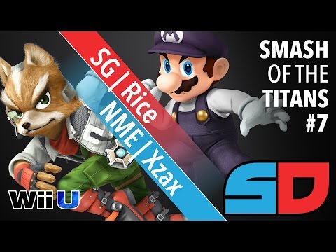 Smash of the Titans #7 - Winner Semis: NME|Xzax (Fox) vs SG|Rice (Mario)