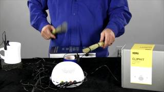 Video thumbnail for The New Korg ClipHit Demo by RiemanMusic
