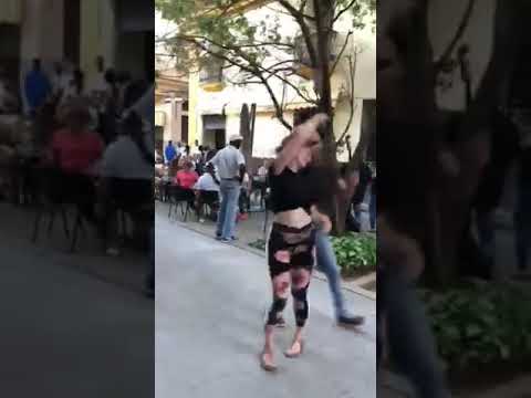 Dani Dancing Salsa in La Habana, Cuba