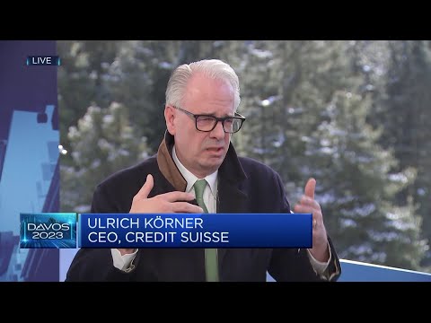 Credit Suisse making really good progress, says CEO