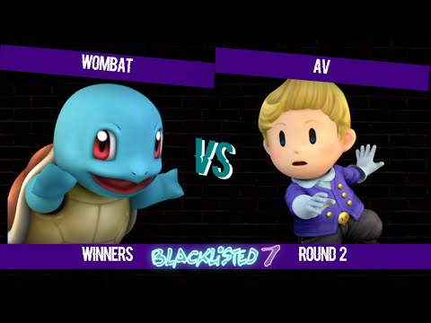 Blacklisted 7 WR2 - Wombat (Squirtle) vs Av (Lucas)