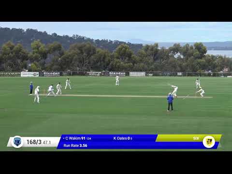 CTPL 1st Grade Highlights - Charlie Wakim 169* v Kingborough