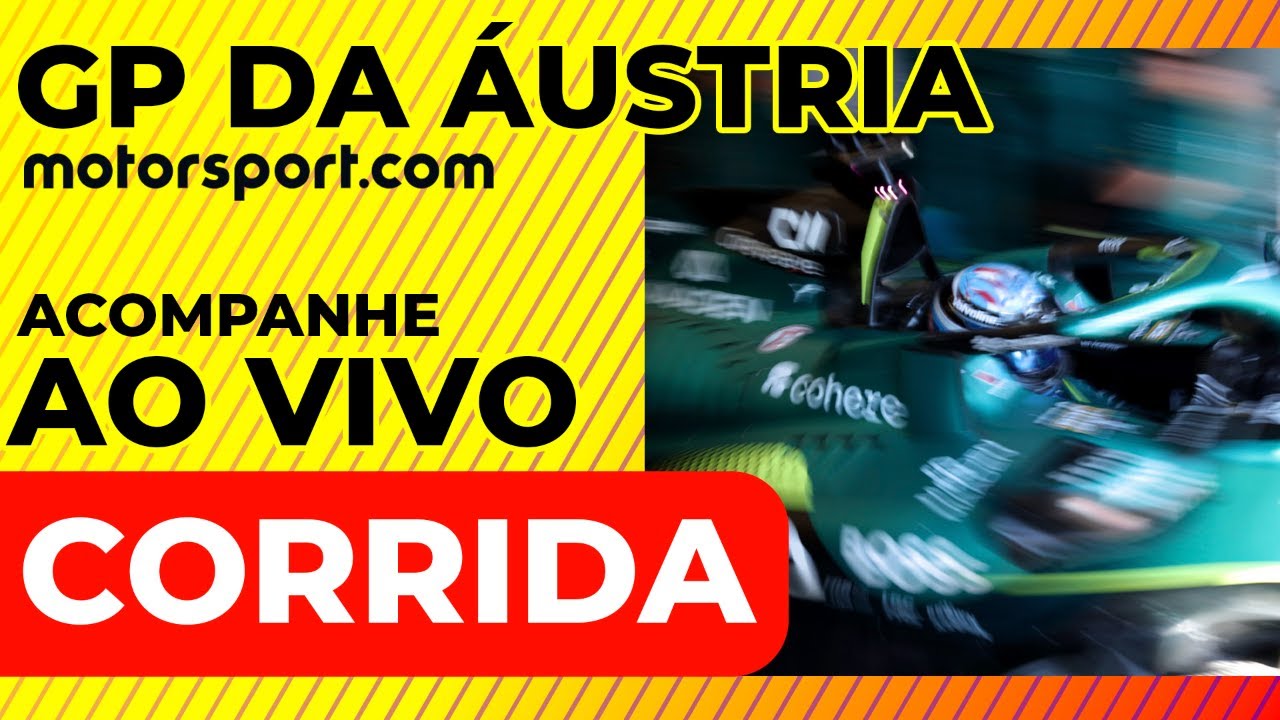 F1 AO VIVO: ACOMPANHE COM A GENTE o GP DA ÁUSTRIA