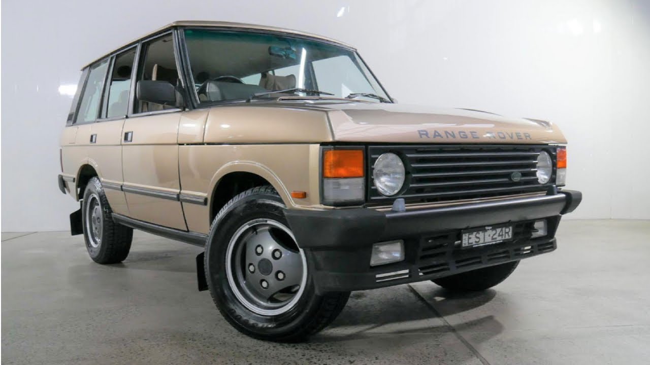 1992 Range Rover was the first luxury SUV from Britain