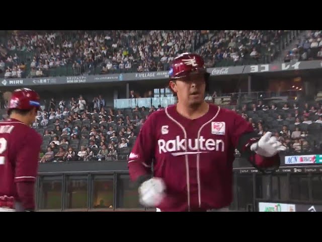 【2回表】レフトスタンドへ叩き込む!! イーグルス・浅村栄斗 第6号ホームランで追加点!!  2024年6月21日 北海道日本ハムファイターズ 対 東北楽天ゴールデンイーグルス