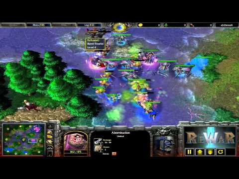 Dhc.Yumiko (HU) vs Fs.ArminG (UD) - WarCraft 3 gameplay - RN216