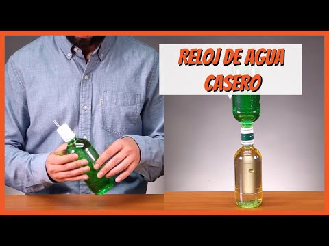 Cómo hacer un reloj de agua casero
