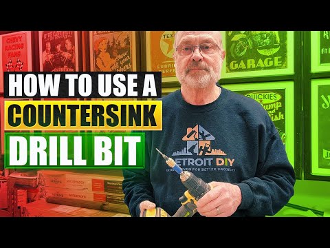 How To Use A Countersink Drill Bit! The Complete Guide