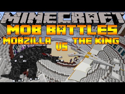 Minecraft Mob Battles Season 2: Mobzilla Vs. The King - Huge Epic Battle