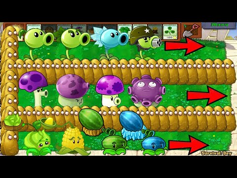 Team Pea Vs Team Shroom Vs Team Pult Vs Dr Zomboss Plants Vs Zombies