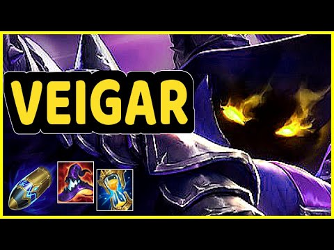 VEIGAR VS AHRI MID GAMEPLAY