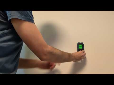 HANMATEK Leitungssucher Ortungsgerät SF3 Wand Scanner Detektor, Misst problemlos Stahlträger und Hol