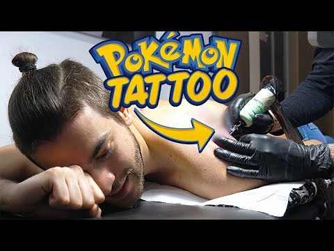 IL MIO PRIMO TATUAGGIO POKEMON - [SPECIALE 500.000 ISCRITTI]