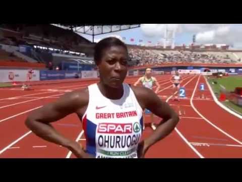 400m Women's Heat 1 - European Athletics Championships 2016