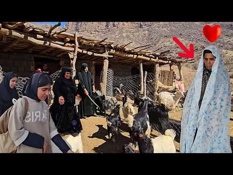 The beauty of Fariba on a special winter day