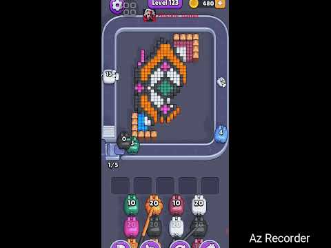 Pixel Flow Level 123 Walkthrough