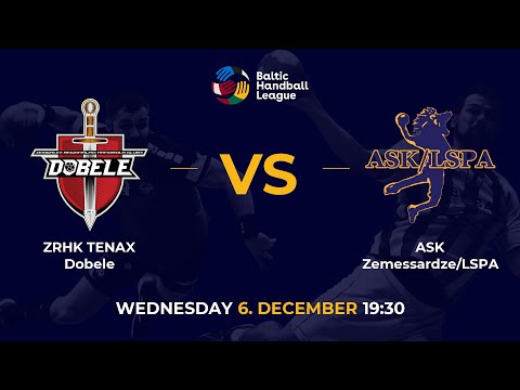 BHL 23/24: ZRHK TENAX Dobele - ASK Zemessardze/LSPA