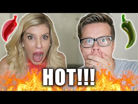 TRYING THE WORLD'S HOTTEST GUMMY PEPPERS CHALLENGE, HILARIOUS REACTION! (DAY 79) Video