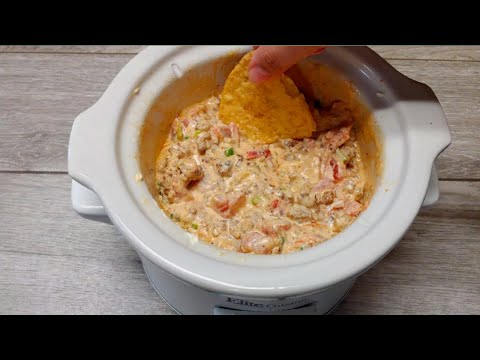 Creamy Sausage Rotel Dip Crockpot Recipe